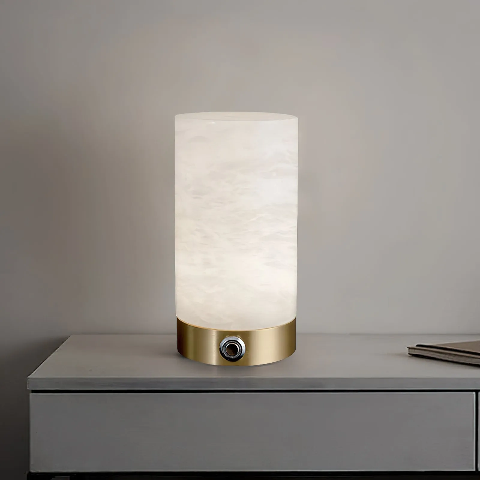 Totem Alabaster Table Lamp (built-in battery) D499