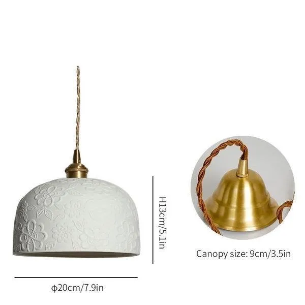Ceramic pendant Lamp