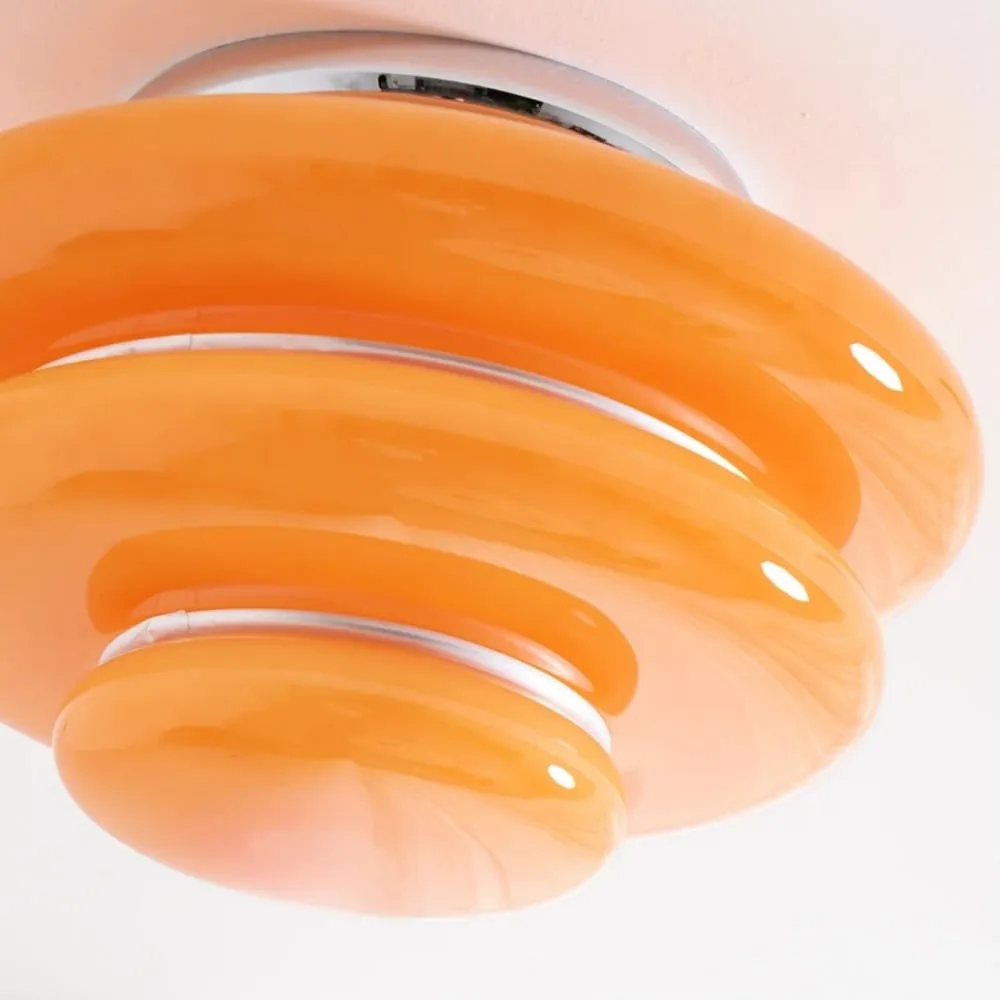 Cirren Layered Glass Ceiling Light - Artistic Sculptural Design Ceiling Lamp for Dining Area KL2126