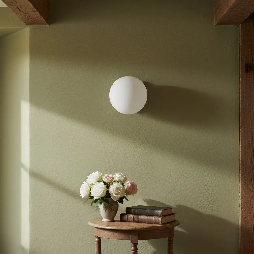 Glorica Glass Globe Wall Sconce - Multi-Color Modern Minimalist Light KL1495
