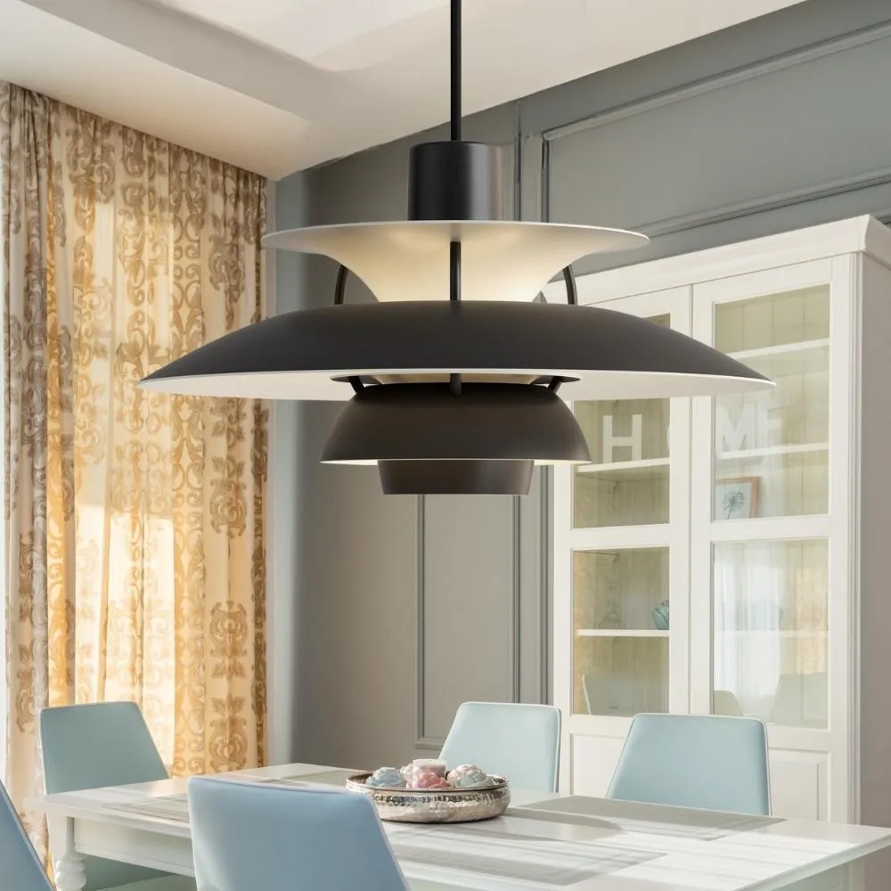 Scandinavian Multilayer Metal Pendant Light