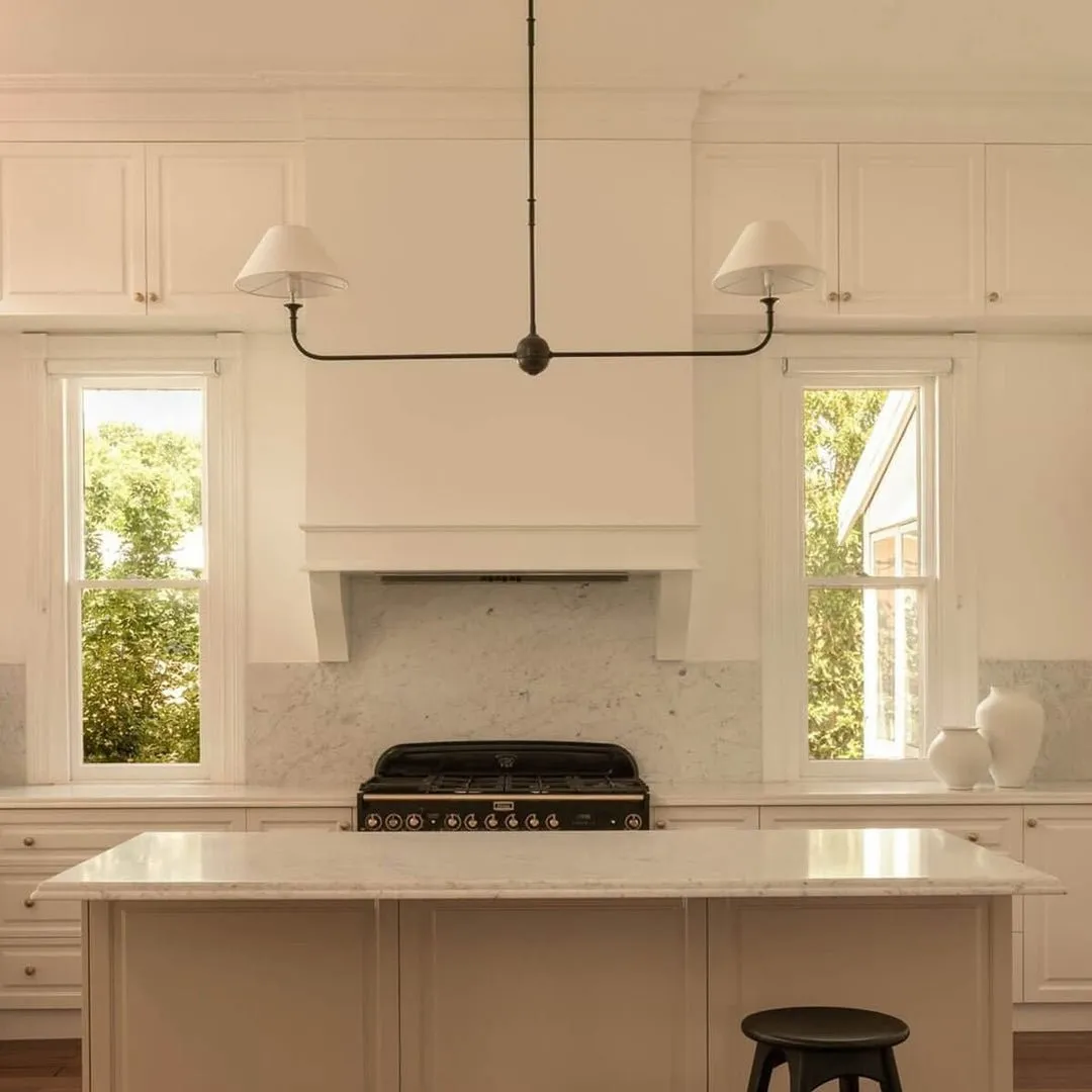 Modern Industrial Metal Chandelier – Luxury Linen Shade Design for Dining or Living Room KL1218