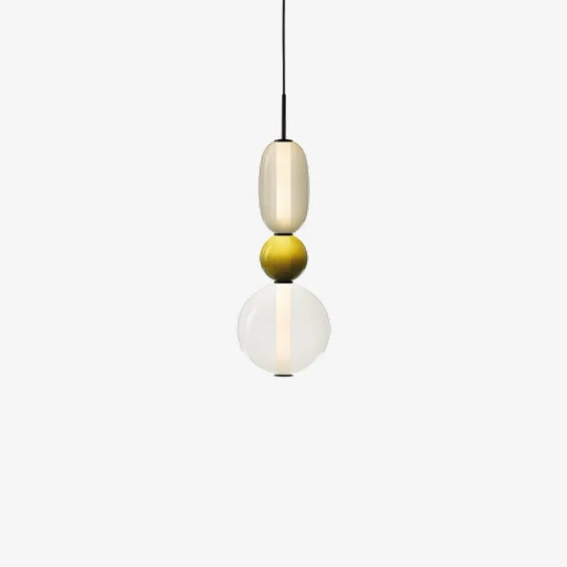 Nordic Art Deco Stained Glass Pendant Light KL182