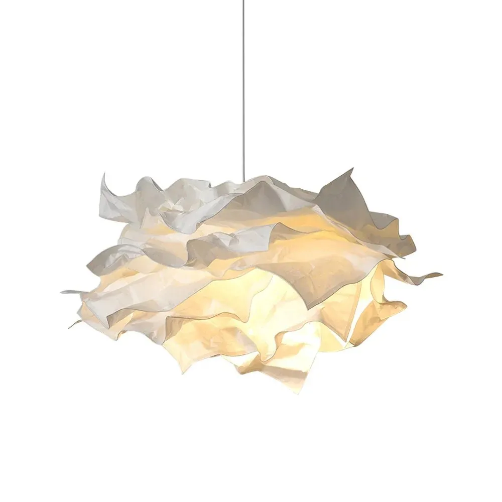 White Flower Cloud Paper Pendant Light KL119