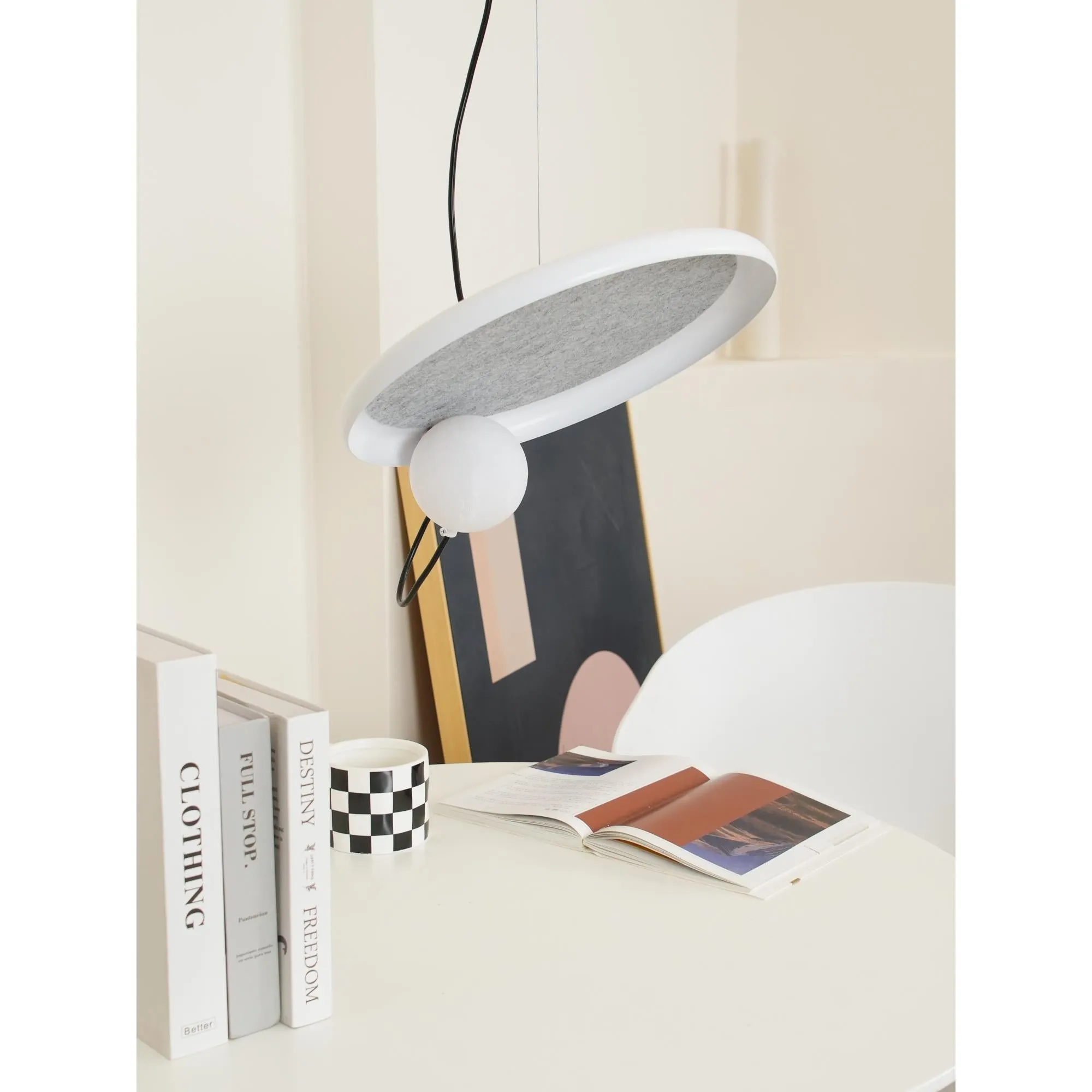 Acoustic Disc Pendant Lamp D448