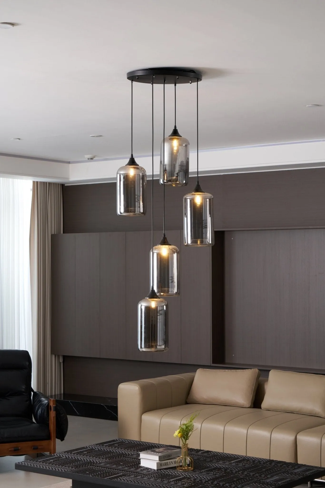 Bottle Pendant Light D363