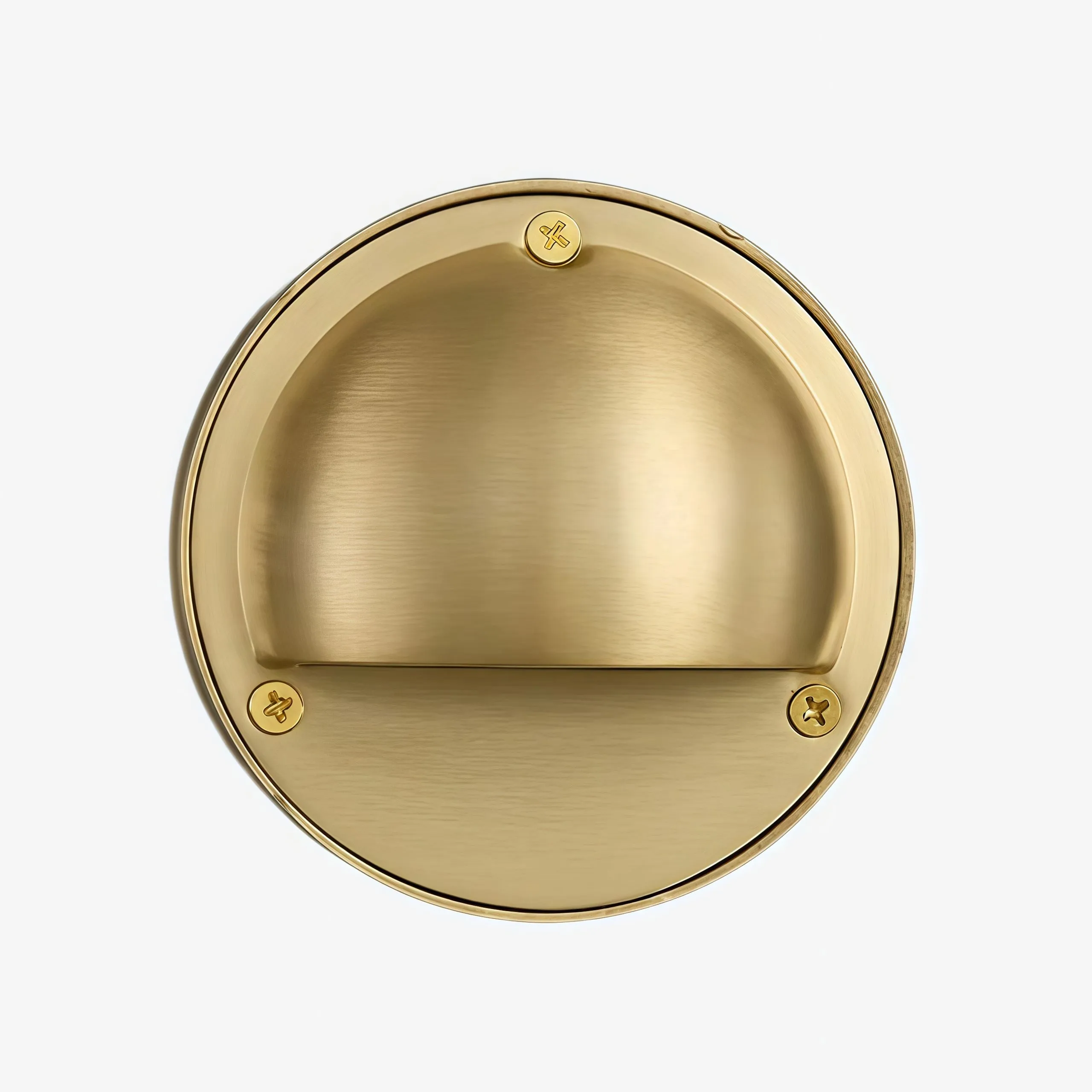 Ardelume Industrial Brass Wall Lamp - Weathered Metal Minimalist Indoor Sconce KL2368