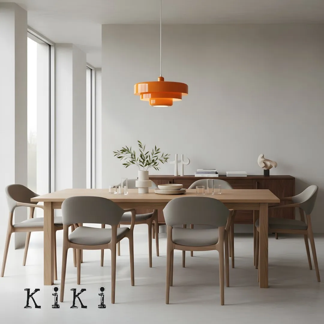 3 Tiers Bauhaus Nordic Macaron Pendant Light - Modern Pendant and Ceiling Light for Living Room KL30