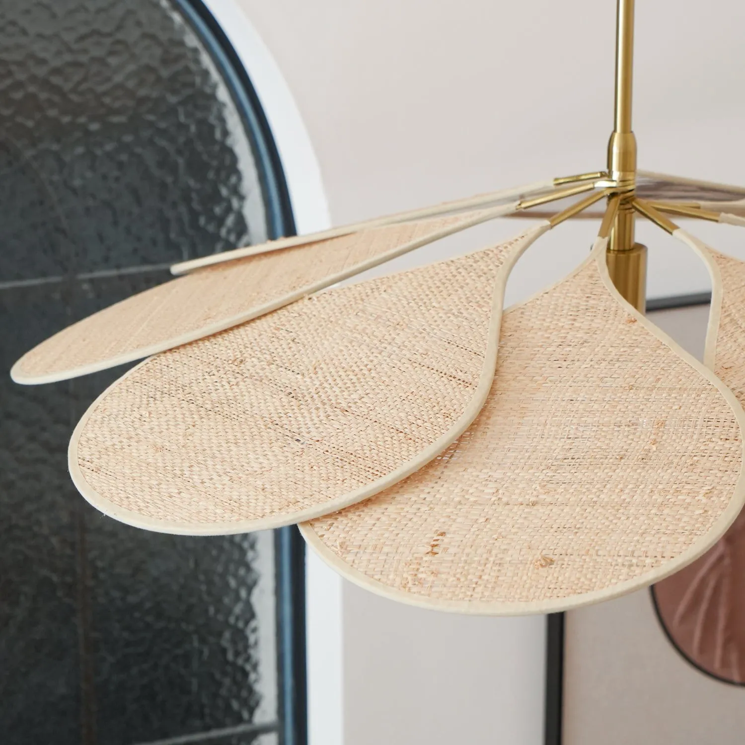 Petals Bloom Rattan Pendant Lamp KL574
