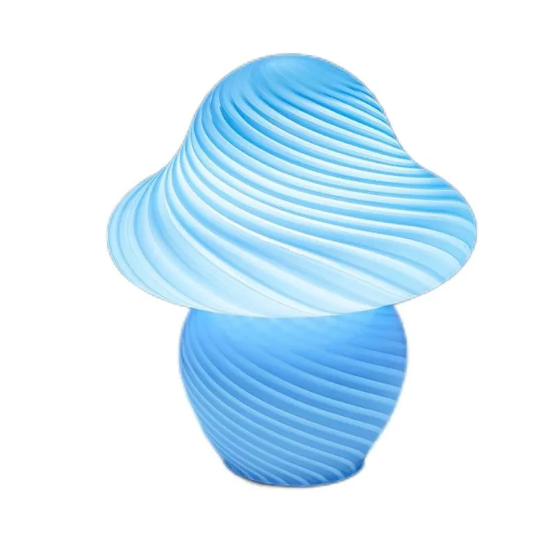 Modern Stained Glass Mushroom Night Light KL33