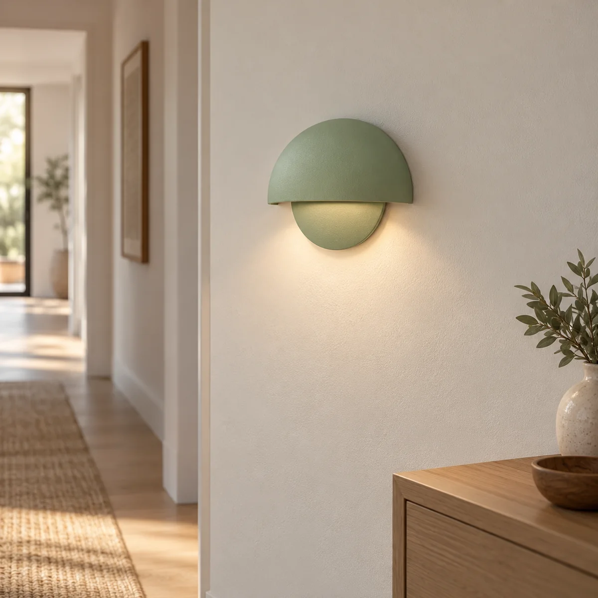 Aluminium Half-Dome for the Wall
