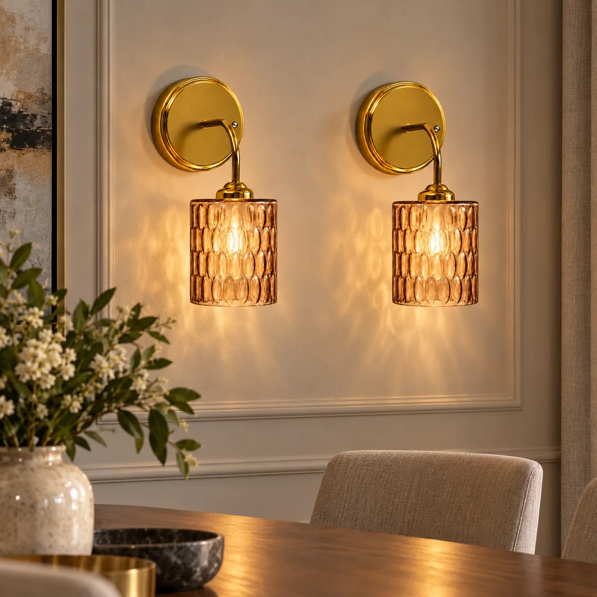 Wall Sconce You Can Order Alone or as a Pair