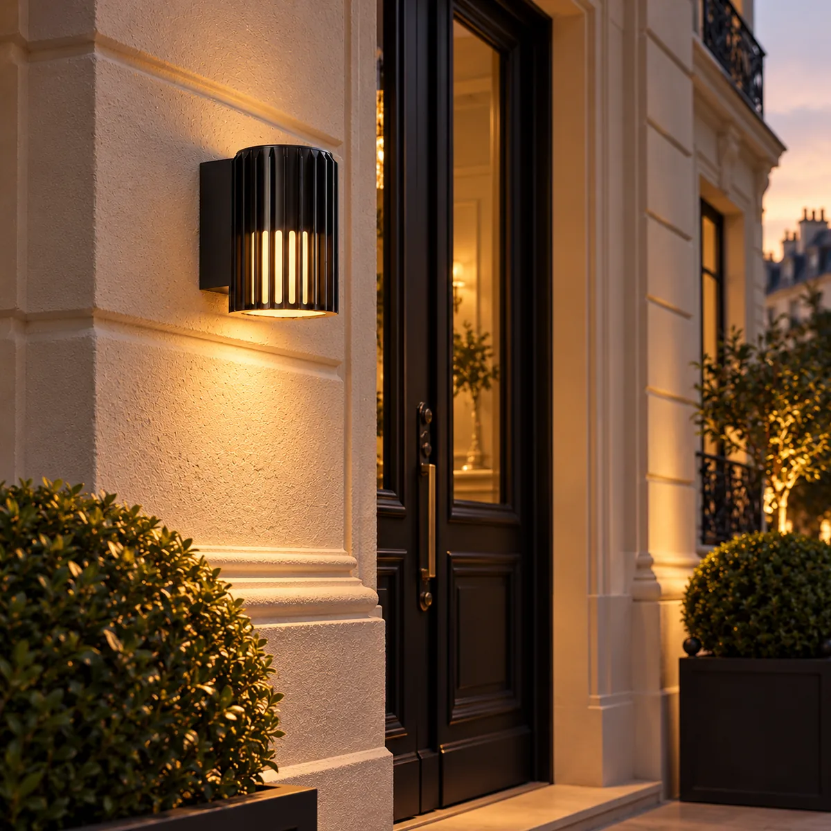 Outdoor Wall Light with an Open Base